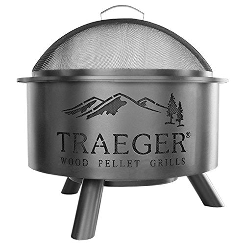 Traeger OFP001 Outdoor Fire Pit, Large, Black