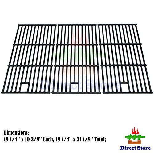 Direct store Parts DC123 Porcelain Cast Iron Cooking grid Replacement Brinkmann, Charmglow, Costco Kirkland, Jenn Air, Members Mark, Nexgrill, Perfect Flame, Sams Club Gas Grill