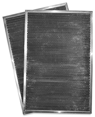 Whirlpool W10386873 Range Hood Replacement Charcoal Filter. 2-Pack